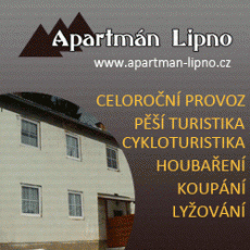 Baner: Apartmán Lipno